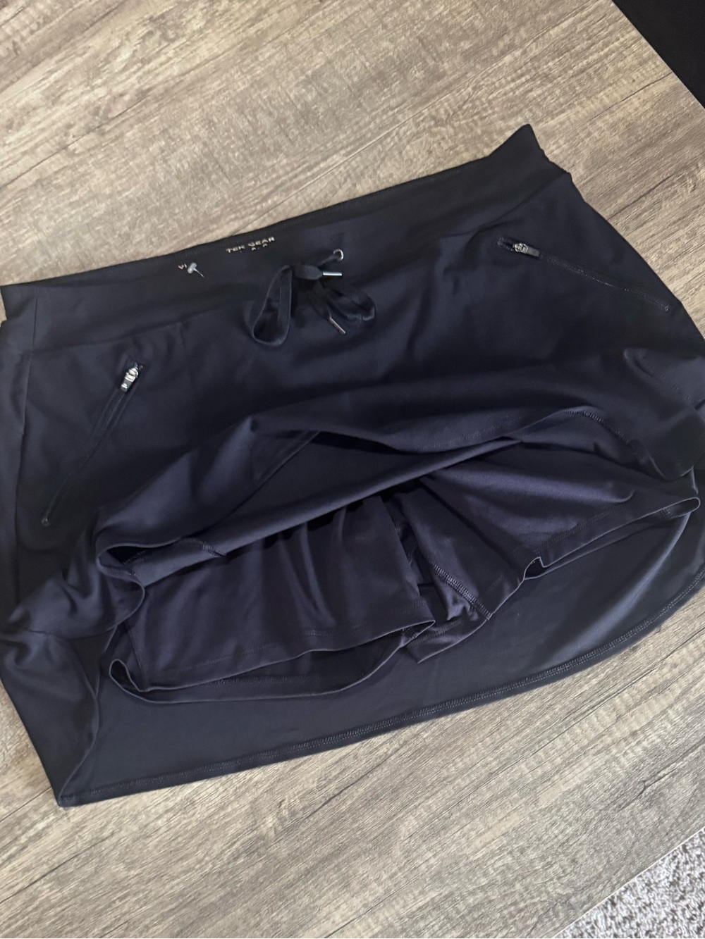 tek gear Black Active Skort